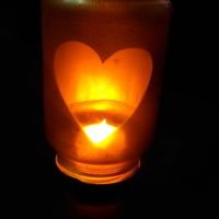 Luminária mesa dos convidados - 2