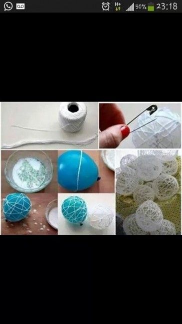 Diy: bola de sisal, lindo para decoração rústica *-* - 1