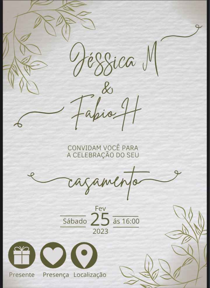 Convite Interativo - 1