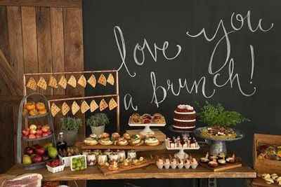 Quem serve os convidados em um casamento estilo brunch? - 1