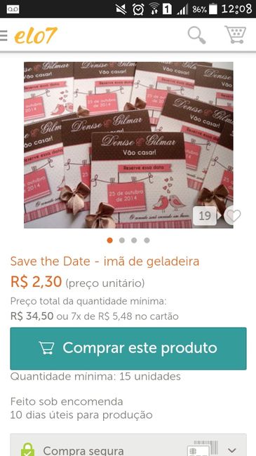 Ajuda com o save the date - 1