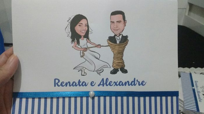 Meu convite de casamento! - 2