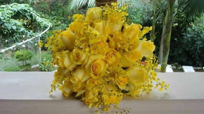 Bouquet de flores naturais , cetim,pvc ,broches  ou sintético?! - 1