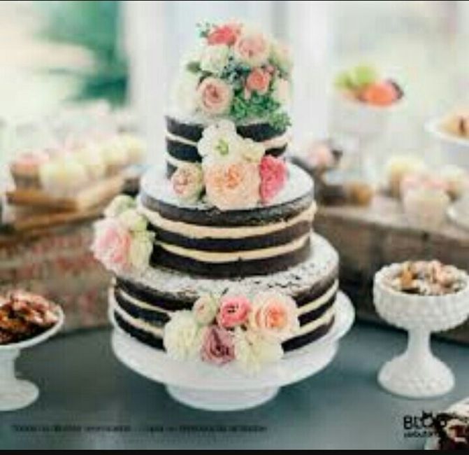 Naked cake #inspinspirações - 9