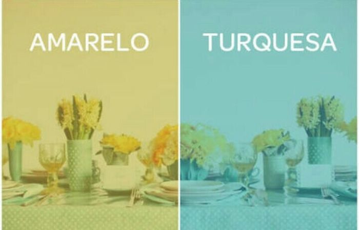 Minha paleta de cores *_* verde turquesa e amarelo - 5