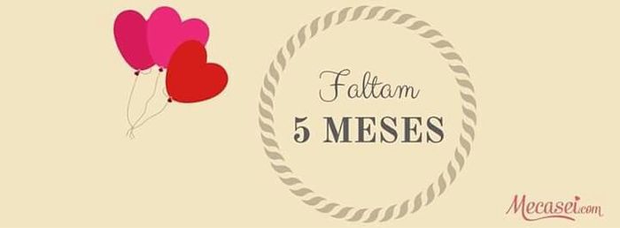 Quanto tempo falta para o seu grande dia? - 14