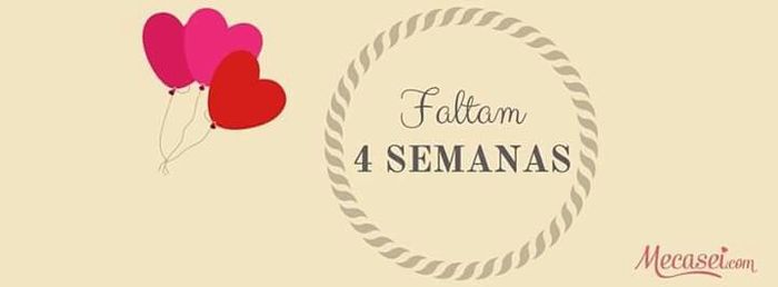 Quanto tempo falta para o seu grande dia? - 19