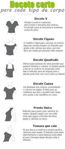 O decote ideal para cada corpo - 1