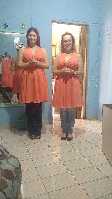  Vestido das madrinhas...... padrão????? - 2