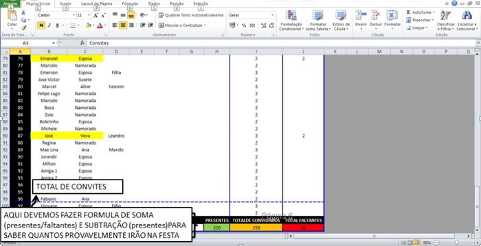 Lista fim
