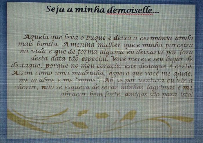 Manual dos padrinhos, madrinhas e demoiselles #vemespiar - 11