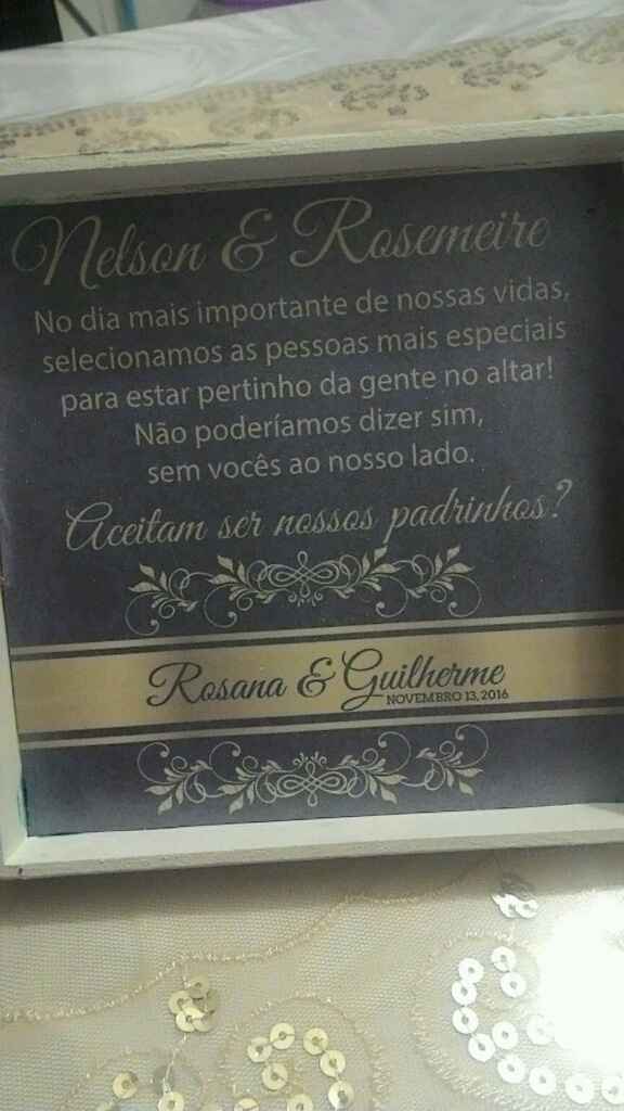 Convite dos padrinhos #vemver - 2