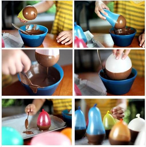 cestinha de chocolate
