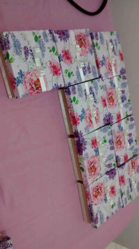Diy convite dos padrinhos!! caixinha pronta - 1