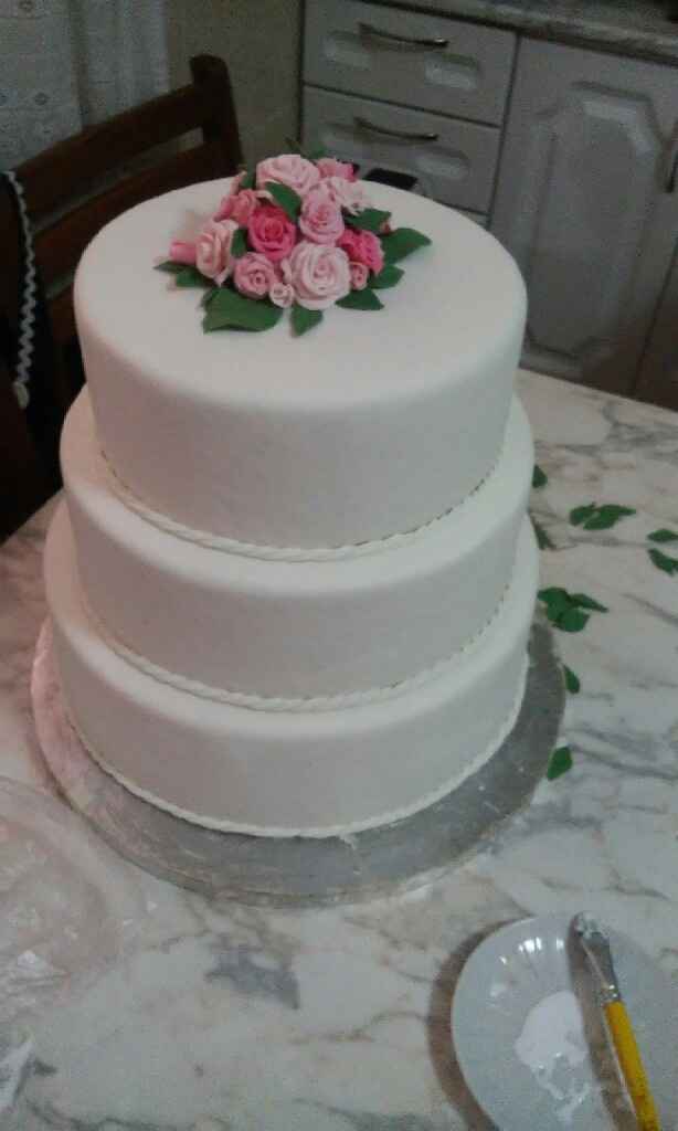 Detalhes do meu noivado #16: ai meu deus!!!! meu bolo fake estÁ pronto!! venham ver *-----* - 5
