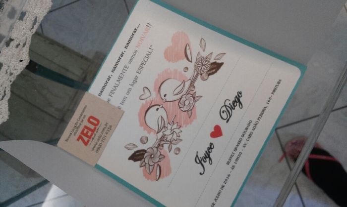 Detalhes do meu noivado #11: meu convite lindo - diy! *----* - 6