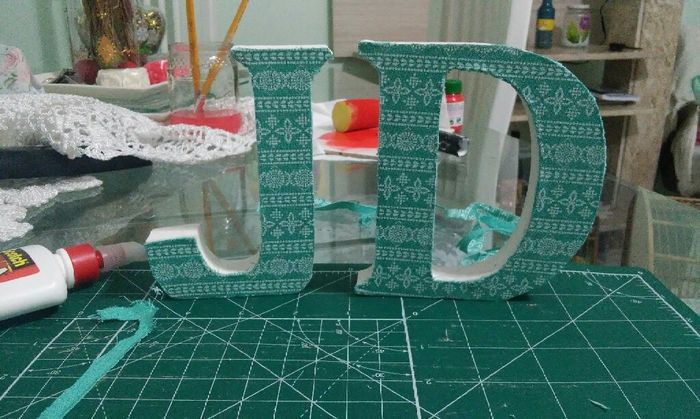 Detalhes do meu noivado #12: as letras mdf estão quase prontas *--* venham ver!! - 2