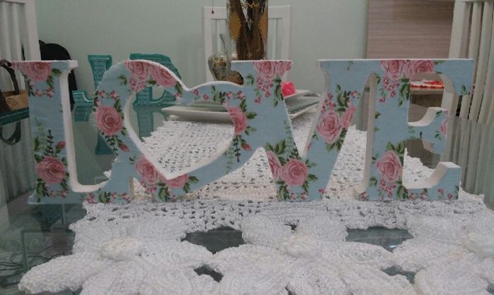 Detalhes do meu noivado #12: as letras mdf estão quase prontas *--* venham ver!! - 6