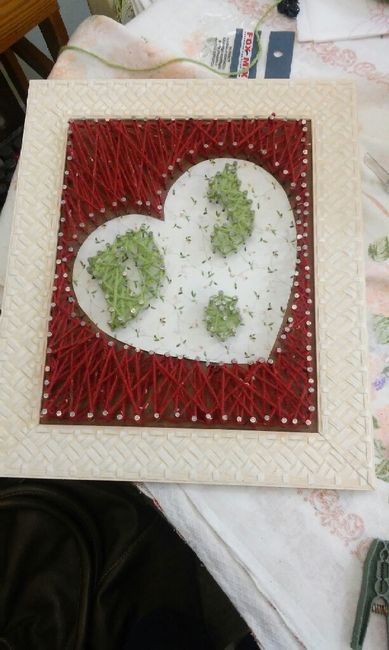 O string art que fiz p meu namorado *----* - 3