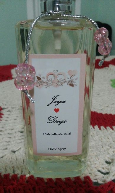 Detalhes do meu noivado #14: minhas lembrancinhas!!! (home spray - diy) venham ver! - 4