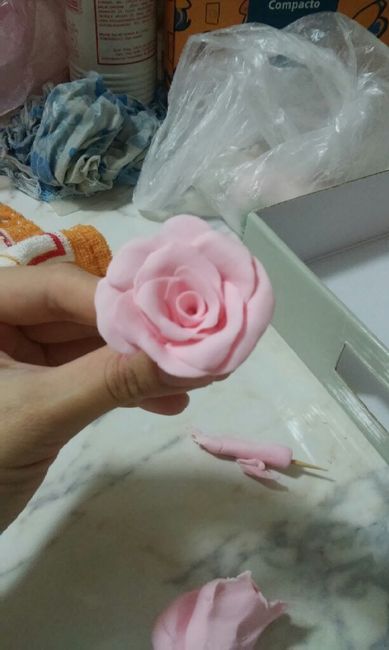 Primeira flor diy - 1