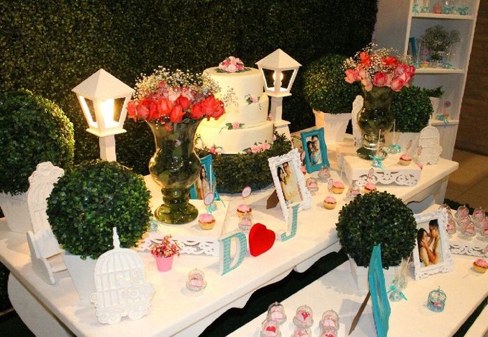Rosa e azul tiffany - 4