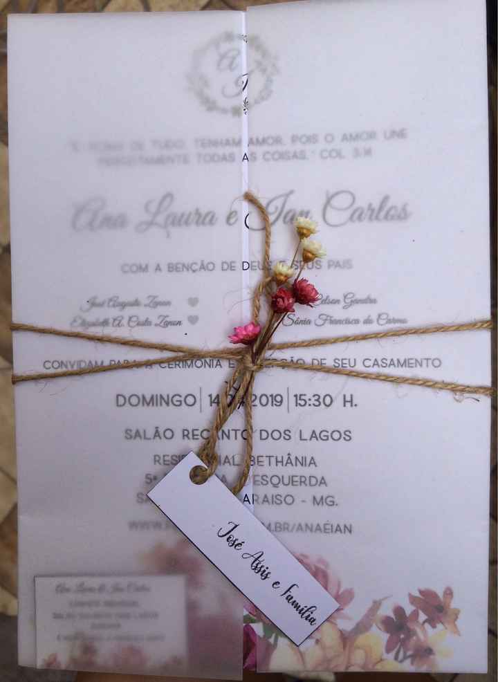Resenha - Convite diy - 1
