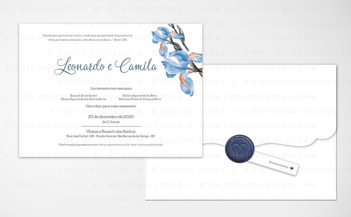 Convites de casamento - vem ver o nosso!!! 3