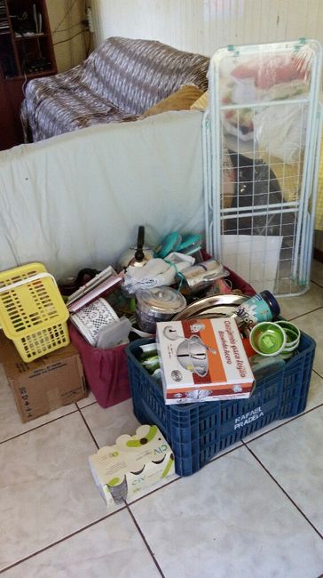  Olha como ficamos???  Ontem foi nosso Cha de Panela e Garagem!! - 1
