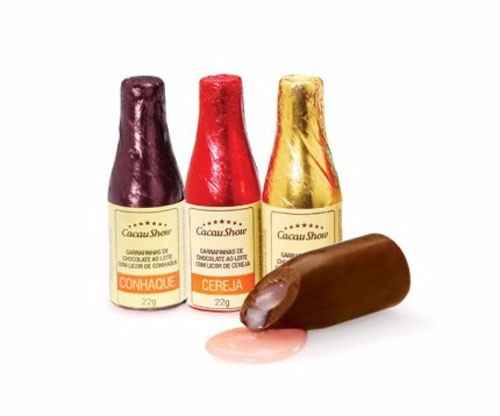 Garrafinhas de Chocolate