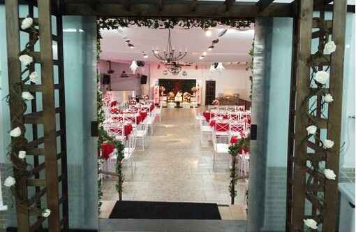 espaço da recepção
