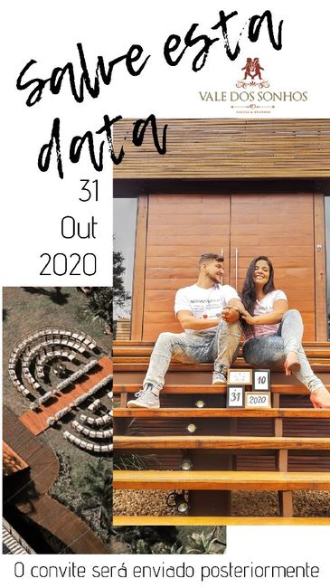 Save The Date no Canva #diy 1