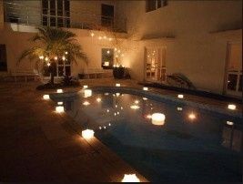 piscina velas