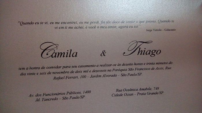 Meu convite