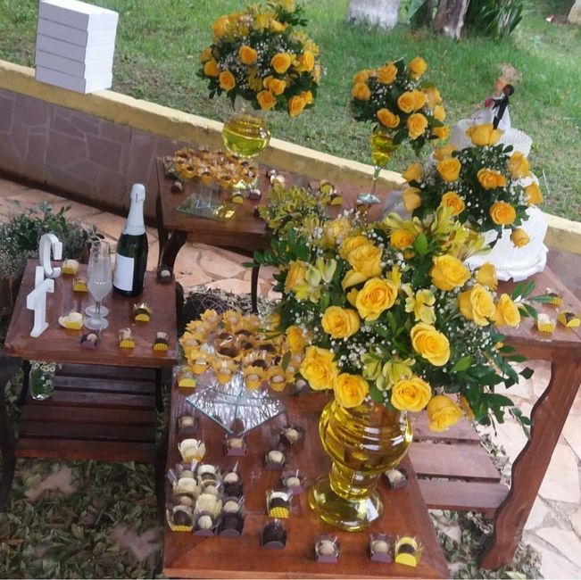 Mesa do bolo