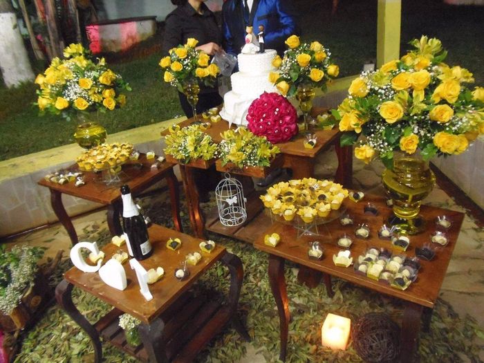Mesa do bolo