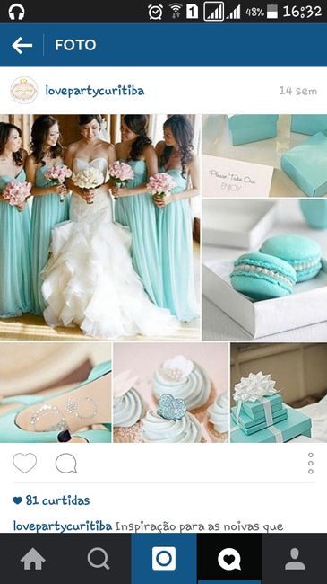 Azul tiffany, rosa e branco - 3