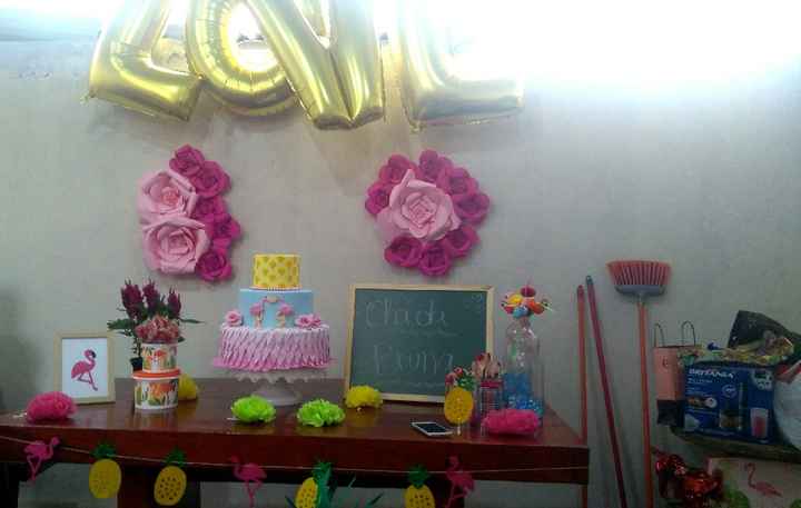 Meu chá de flamingo" a 6 dias do casamento #vemver - 2