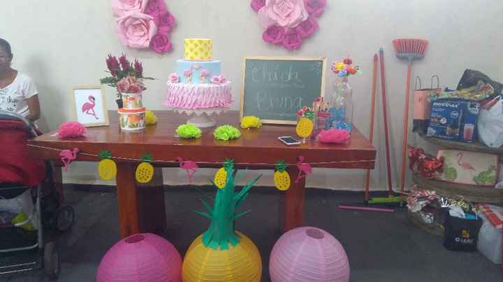 Meu chá de flamingo" a 6 dias do casamento #vemver - 5