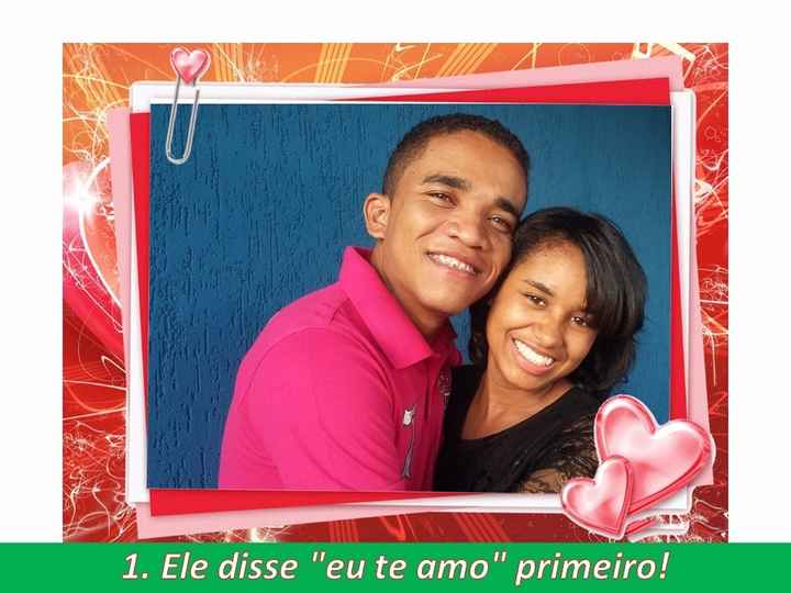 Quem disse "eu te amo" primeiro?