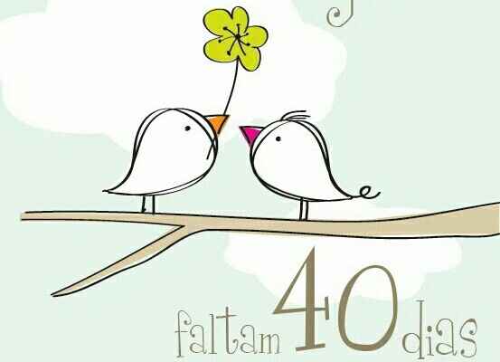 40 dias para o meu casamento! - 3
