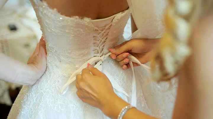 Prova do vestido de casamento - 1