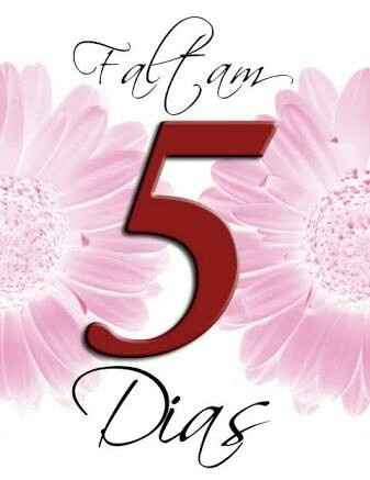 05 dias para o meu casamento - 2