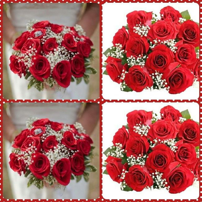 Buquês vermelhos - 3