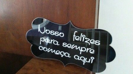 Placas na cerimônia - 4