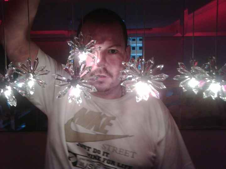 cristais e leds