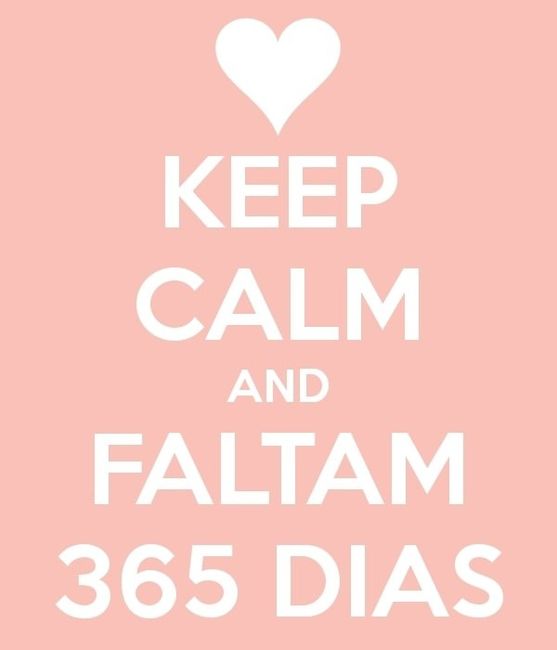 Falta 1 ano!