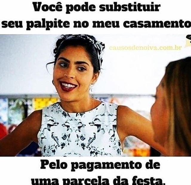 Aqueles palpites desnecessários...