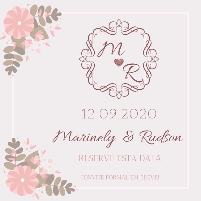 Save the Date 🥰 - 1