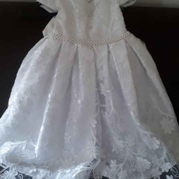 Vendo vestido de dama com apenas um uso! - 1